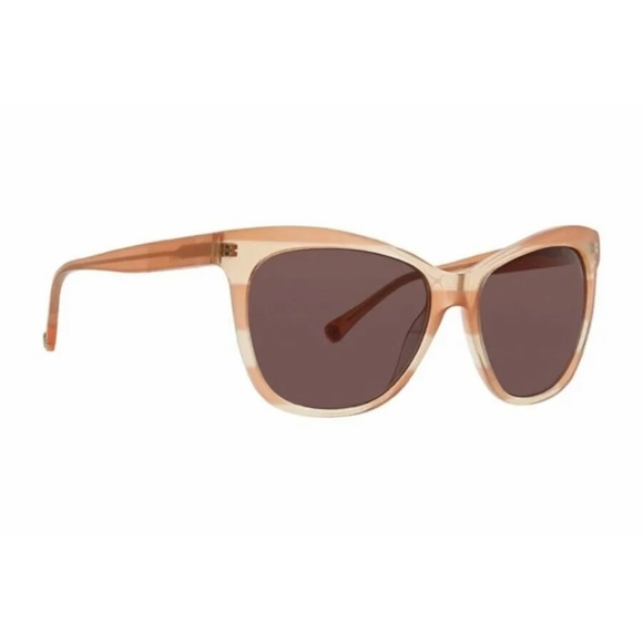 192.00 NEW Trina Turk Peach Tabago Sunglasses - Picture 6 of 6